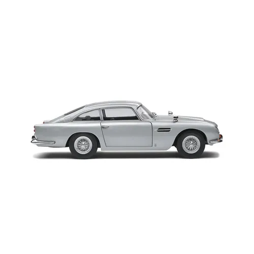 Solido 421181210 - 1:18 Aston Martin DB5 Silber - Fertigmodell - Fertigmodell des legendären Aston Martin DB5 im Maßstab 1:18, detailgetreu und ideal für Sammler sowie Autoliebhaber.