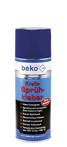 Beko Kraft-Sprühkleber, 400ml, weiß