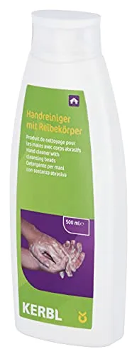 Kerbl 151193 Handreiniger mit Reibekörper aus Maismehl, 500ml, 595 g