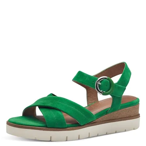 Tamaris Sandalette 1-28202-42 700 - Wanderschuhe mit bequemer Sandalette, schicker Schließe und hochwertigem Leder für ein angenehmes Tragegefühl. Ideal für vielseitige Kombinationsmöglichkeiten und verschiedene Anlässe.