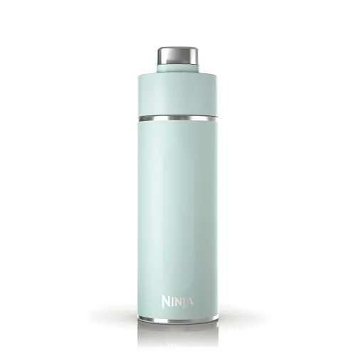 NINJA Thirsti 530 ml - Reiseflasche mint, ideal für unterwegs und hält Getränke frisch