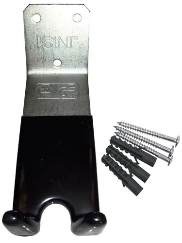 Point fiets wandhouder deluxe bike holder deluxe black silver