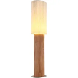 Stehleuchte Holzleuchte 1-flammig LED 140,3 cm