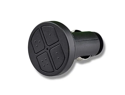 Handsender CR4 für Zigarettenanzünder Aperto 868 MHz - Mikrofone – praktischer Handsender für Zigarettenanzünder, batteriefrei und ideal für die Steuerung von bis zu 4 Torantrieben.