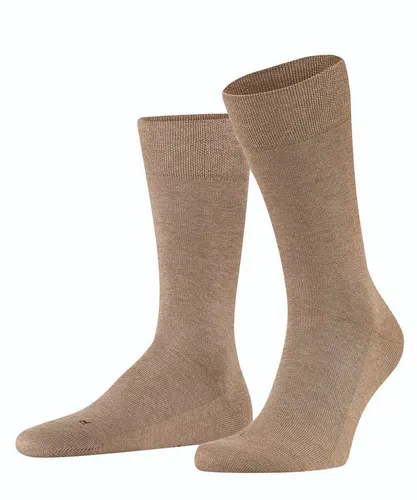 FALKE Socken Tagessocke Crew Sensitive London (druckfreier Komfortbund) hellbraun