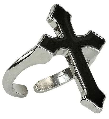 Widmann S.r.l. Kostüm Ring mit schwarzem Kreuz