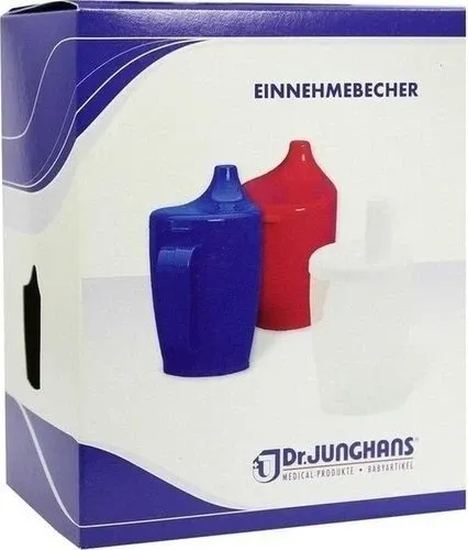 EINNEHMEBECHER m.Griff+Deckel 4mm weiß 1 St