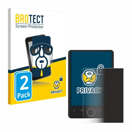 2x Blickschutz Folie für SPC Light 2 Displayschutz Privacy