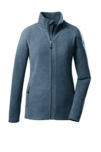 killtec Damen Fleecejacke WMN FLC JCKT 8, sturmblau, 46, 39053-000
