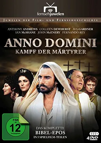 Anno Domini - Kampf der Märtyrer [5 DVDs] - Historisches Drama über Glauben und Opfer, bewertet ab 12 Jahren, ideal für Fans von bewegenden Geschichten.