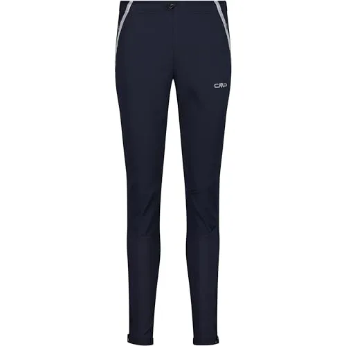 CMP Fleecehose Dunkelblau Größe 38 für Damen - Wanderhosen aus atmungsaktivem Fleece mit Stretch Performance, wärmeisolierend und schnelltrocknend. Ideal für Outdoor-Aktivitäten und umweltfreundlich hergestellt.