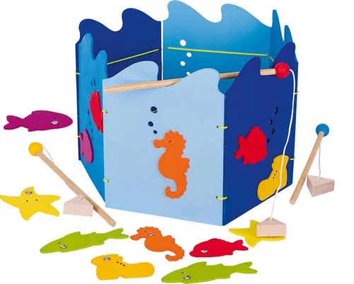 Goki Magnetic Fishing Game 19pcs. von goki