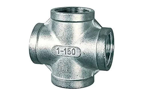RIEGLER 112686-253.63-ES Kreuzverteiler - 4 x innen, Rp 3/8, Edelstahl 1.4408, langlebig und flexibel einsetzbar
