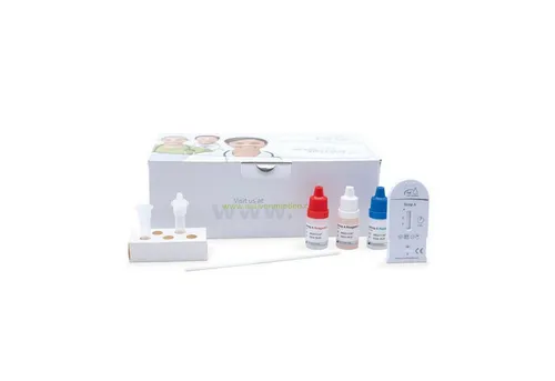 nal von minden GmbH Streptokokken-Schnelltest NADAL Strep A Test (20 Kassetten), Spar-Set, 20-tlg., Hohe Genauigkeit, Schneller Nachweis, Einfache Anwendung, Für Rachenabstriche