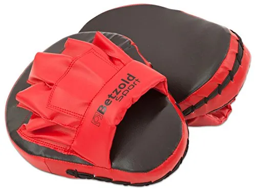 Betzold Boxhandschuhe Trainings-Pratzen, 2 Stück - Praktische Trainings-Pratzen für Boxen und Kampfsport: Ideal für Kinder, mit 5 cm dickem Schaumstoffpolster für optimale Dämpfung und Sicherheit. Ergonomisches Design für präzises Training. Set mit 2 Stück.
