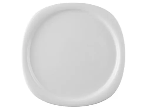Rosenthal Servierplatte Suomi Weiss - Runde Porzellanplatte 32 cm - Hochwertige Servierplatte aus Porzellan, spülmaschinenfest und ideal für stilvolle Anlässe. Ein elegantes Design in klassischem Weiß für jeden Tisch.