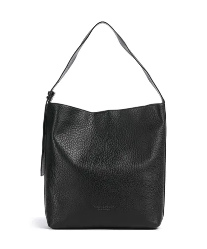Marc O'Polo Anina M Beuteltasche - Damen Schwarz - Elegante Beuteltasche aus hochwertigem Schafsleder, ideal für den täglichen Gebrauch. Stilvolles Design und praktische Größe für alle Essentials.