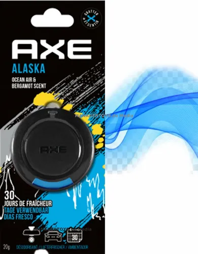 AXE ALASKA Duftspender Lufterfrischer Spiegel Anhänger OZEAN ocean air refresh