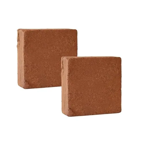 Pokugiardini, 50l Reine Kokoserde; torffreier gepresster 4kg Humusblock als Anzuchterde für Pflanzen, Gemüse und für die Terraristik.