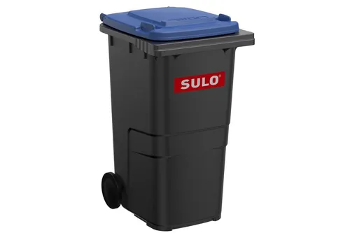 Plasteo Tischrestebehälter Sulo Miniatur-Mülltonne Nachbildung MGB240 Stiftehalter Sammlerstück