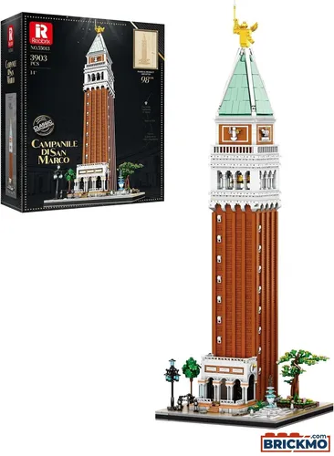 Reobrix 55013 Spielbausteine – Konstruktionsspielzeug mit 3903 Teilen