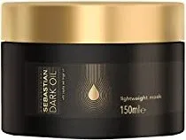 Sebastian Professional Dark Oil Lightweight Mask 150ml - Shampoos & Spülungen, tiefenwirksame Pflege mit schwerelosem Finish, angereichert mit wertvollen Ölen für alle Haartypen.
