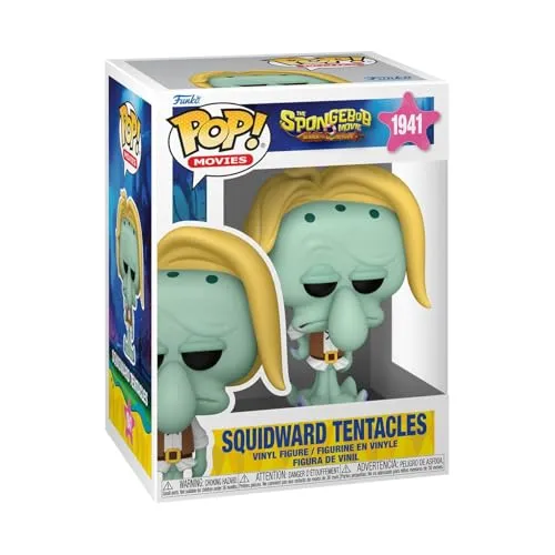 Funko Pop! Movies: The Spongebob Movie - Squidward Tentacles - Vinyl-Sammelfigur - Geschenkidee - Offizielle Handelswaren - Spielzeug Für Kinder und Erwachsene - Cartoon Fans
