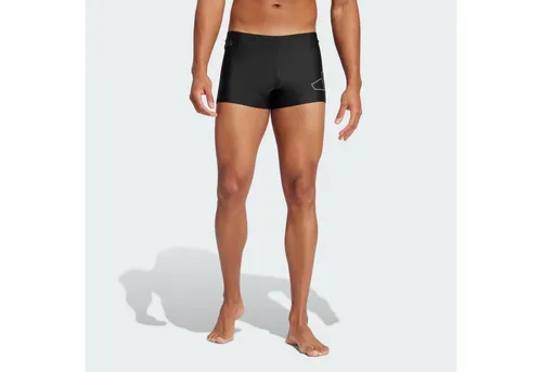 ADIDAS Badehose Big Bars – Sportlich & Bequem - Bequeme adidas Boxer-Badehose aus strapazierfähigem, chlorresistentem Material. Optimaler Schnitt für volle Bewegungsfreiheit und stylisches 3-Streifen Logo. Ideal für dein nächstes Schwimmtraining!