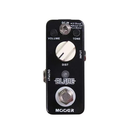 Mooer Audio Blade - Metal Distortion - Gitarren-Effektgeräte / -Preamps, kraftvoller Metal Distortion Sound für ein aggressives Spielgefühl und vielseitige Klanggestaltung.