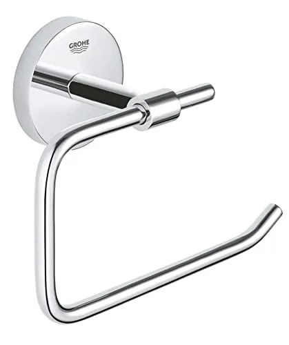 GROHE Start Cosmopolitan Toilettenpapierhalter, chrom (41165000) - Zubehör & Accessoires, stilvoller Toilettenpapierhalter aus hochwertigem Chrom, einfach anzubringen und ideal für ein modernes Badezimmer.