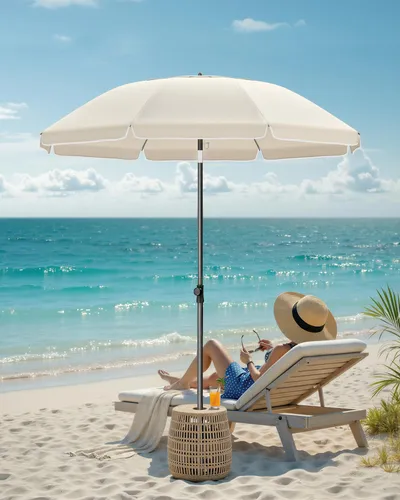 Sonnenschirme Beige von SONGMICS