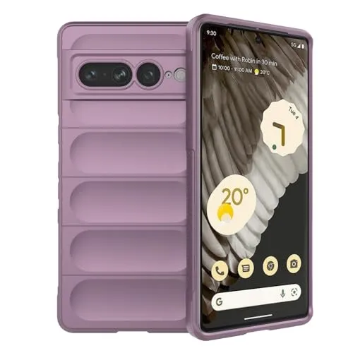 betterfon Handyhülle kompatibel mit Google Pixel 7 Pro | TPU Silikon Bumper Case | Outdoor Schutzhülle mit Stoßschutz | Lila