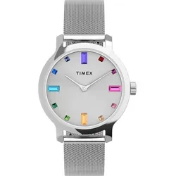 Timex TW2U92900 CYRKONIE Silber Damenuhr - Silber
