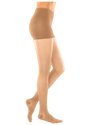 mJ-1 metropole® Kompressions-Strumpfhose, L in weiß von medi