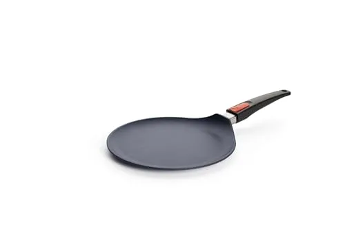 WOLL MADE IN GERMANY Crêpepfanne Diamond Lite, Ø 26 cm - Pfanne aus Aluminiumguss mit antihaftbeschichteter Oberfläche, ideal für gesundes Kochen und leichtes Wenden. Spülmaschinenfest und für alle Herdarten geeignet, inkl. Induktion.