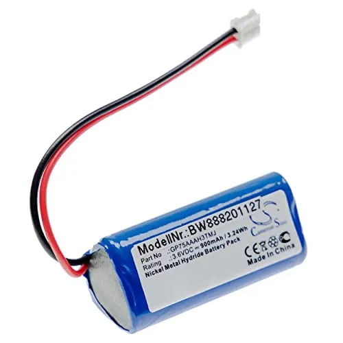 vhbw 1x Akku kompatibel mit VDW Raypex 5 Medizintechnik (900 mAh, 3,6 V, NiMH)