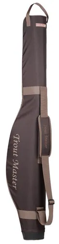 Trout Master Angelrutentasche Semi-Hard Triple Rod Case 141x25x25cm - Angelzubehör mit robuster Semi-Hard Konstruktion für sicheren Transport von bis zu 3 Ruten, ideal für Angler auf Tour.