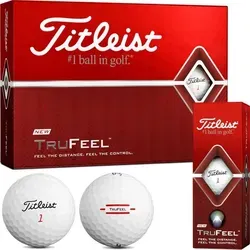 Titleist Trufeel Golfbälle 12 Stück weiß