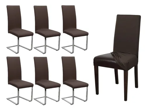 Beautex Stuhlhusse Jersey 6er Set von Beautex