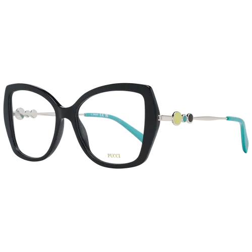 Pucci Brillenfassung EP5191 001 53 Damen - Damen Brillenfassung im eleganten Schmetterlingsstil, ideal für einen modischen Look. Mit Original-Etui und einer Breite von 135 mm.