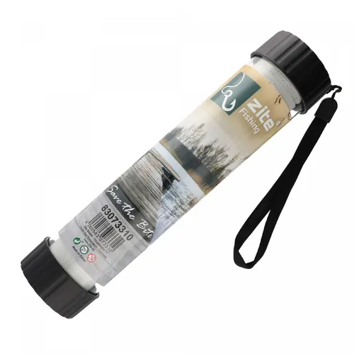 PVA Mesh Netz Boilie Karpfen Angeln Zubehör mit Plunger 5m 37mm Zite Fishing