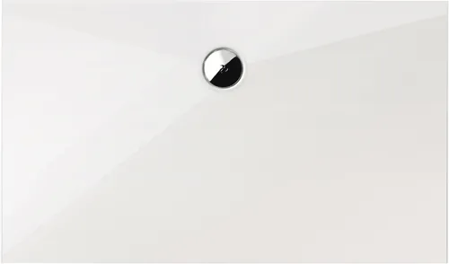 Schulte Duschwanne Mineralguss 90 x 140 cm – Alpinweiß - Duschwannen aus hochwertigem Mineralguss, rutschfest und pflegeleicht, perfekt für moderne Badezimmer.