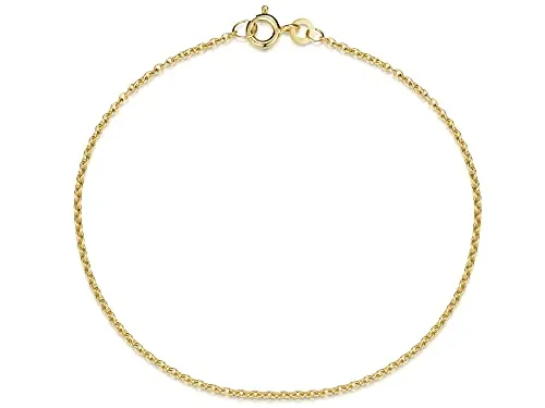 Fa. Thomas Maier Erbskette Armband - 1,5mm Durchmesser - 333 Gold - Länge 18cm