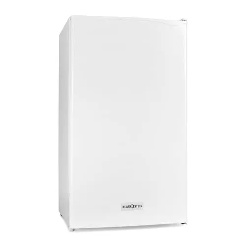Klarstein Getränkekühlschrank DSM2-Delaware-93L-wh - Mini Kühlschrank mit 93L, ideal für kleine Haushalte oder Büros. Enthält ein separates Eisfach und bietet viel Stauraum für Getränke und Snacks.