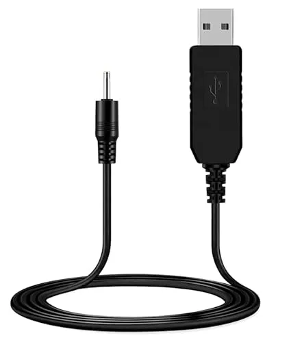 Ersatz USB Ladegerät 2,3V 100cm Ladekabel Typ 5513 5516 für Braun Elektrorasierer MGK3321, MGK3335, MGK3010, MGK3020, BT3020, BT3021, BT3410, BT3421