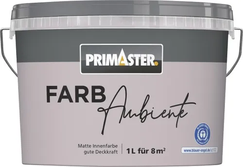 Primaster Farbambiente Wandfarbe matt fliederlila 1 L Innen