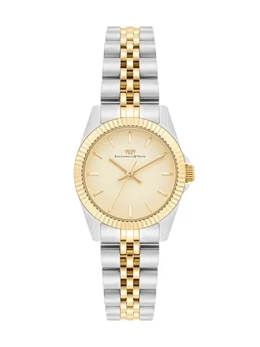 Rhodenwald & Söhne Quarzuhr Cassina silber/gold - Elegante Damen-Armbanduhr aus Bicolor-Edelstahl mit präzisem Quarzwerk, ideal für jeden Anlass – vom Casual Look bis zum Business Outfit.