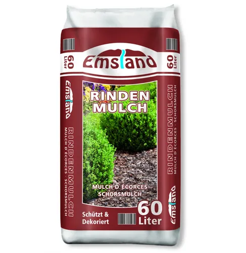 Stabilo Emsland Rindenmulch 60 L – Natürlicher Gartenschutz