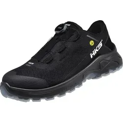 HKS Sicherheitsschuh AirFit BOA S1PL black - Größe 40 - Leichter und komfortabler Sicherheitsschuh mit innovativer Dämpfungstechnologie für besten Tragekomfort. Ideal für Innen- und Außenbereiche, mit veganen Materialien und umweltfreundlicher Verpackung.