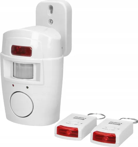 Virone AS-1 Bewegungsmelder Mit Alarmfunktion Mini-Funkalarm mit eingebauter Sirene